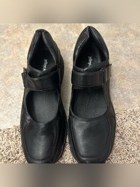 Jeffrey Campbell Black Mary Jane Platform Shoes